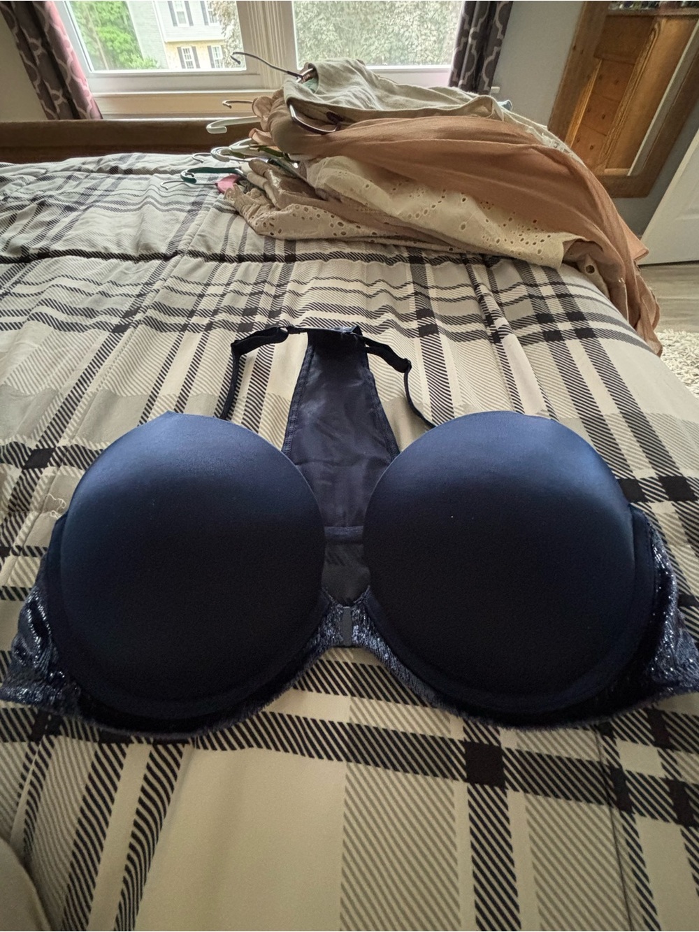 Midnight Navy Victoria Secret Push-Up Bra